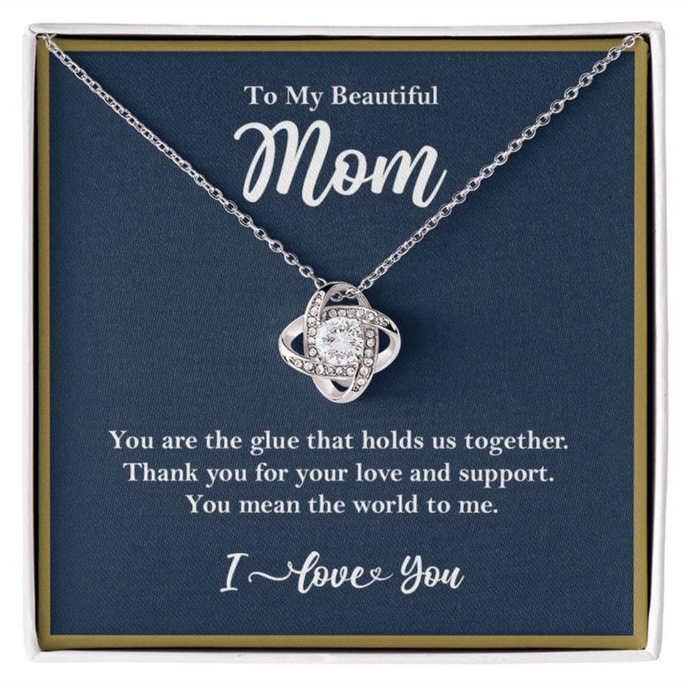 You Are the Glue Necklace, Mother’s Day Necklace, Mother’s Day Gifts