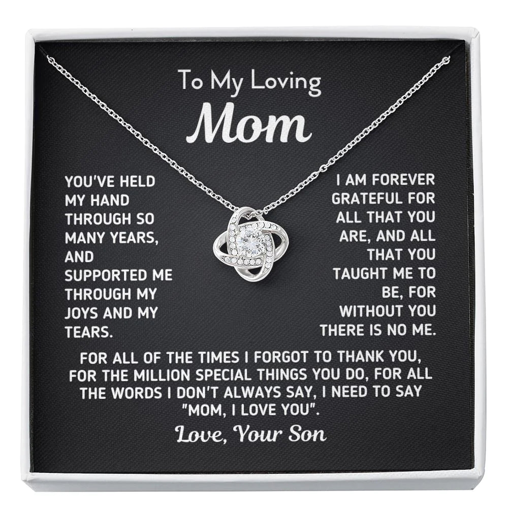 You’ve Held My Hand – Mom Birthday Gift, Mother’s Day Gifts from Son