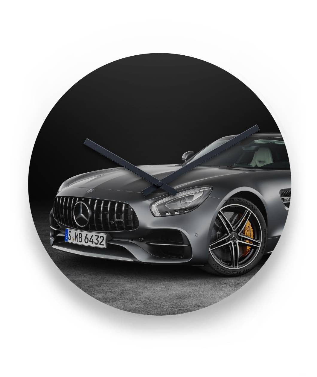 Mercedes AMG GT C Uhr 11" Round Wall Clock - TeePerfect