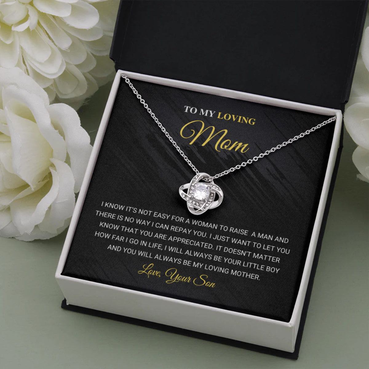 You Will Always Be My Loving Mother – Mom Birthday Gift, Mother’s Day Gifts from Son