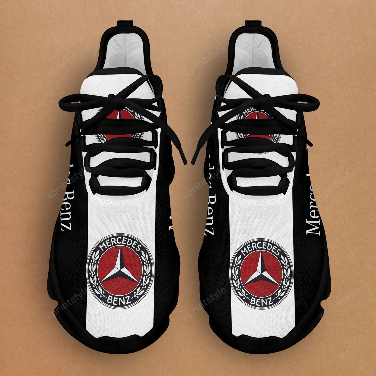 Mercedes Running Chunky Shoes Ver 3 Black & White