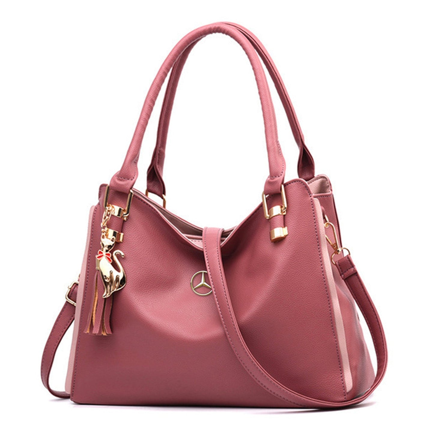Mercedes Classy Women’s Handbag-bag-Driver Apparel-Pink-Driversapparel.com