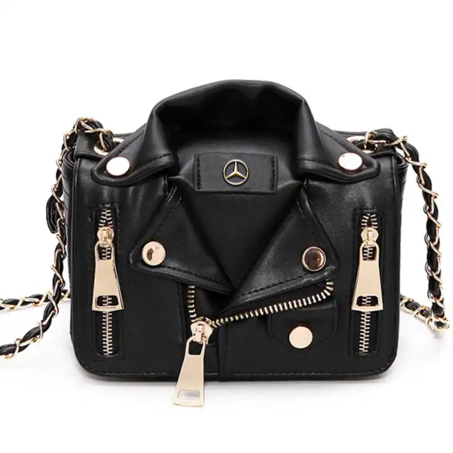 Mercedes Luxury Collar Women’s Handbag-bag-Driver Apparel-Driversapparel.com