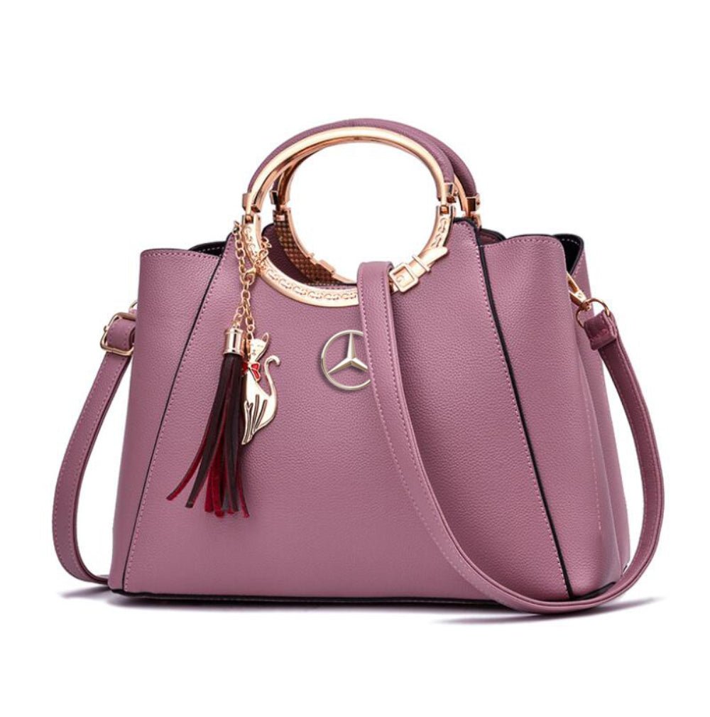 Mercedes Superior Summer Women’s Handbag-bag-Driver Apparel-Pink-Driversapparel.com