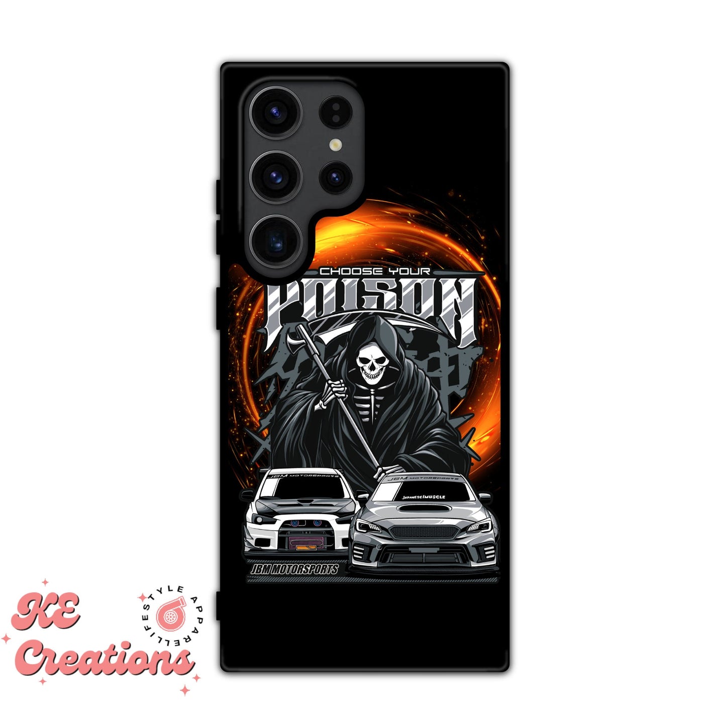 JDM Custom Phone Case - Mit vs Subie | Samsung Galaxy S24 | S23 Ultra