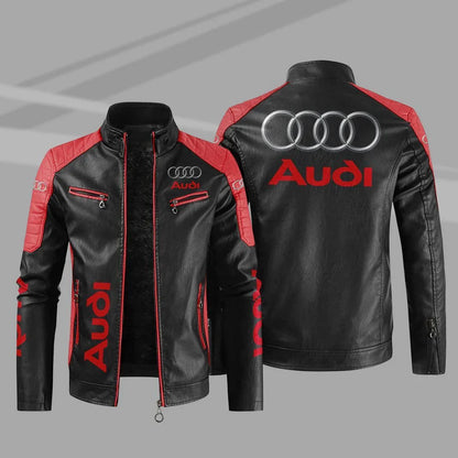 Audi Jacket Audi Sport Leather Jacket V22