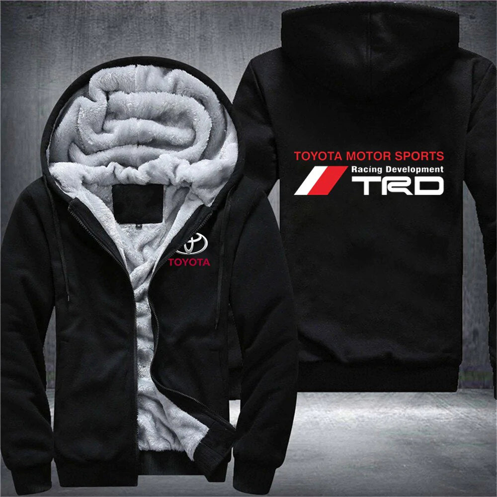 Toyota Jackets Toyota Hooded Racing TRD Sweatshirt V27