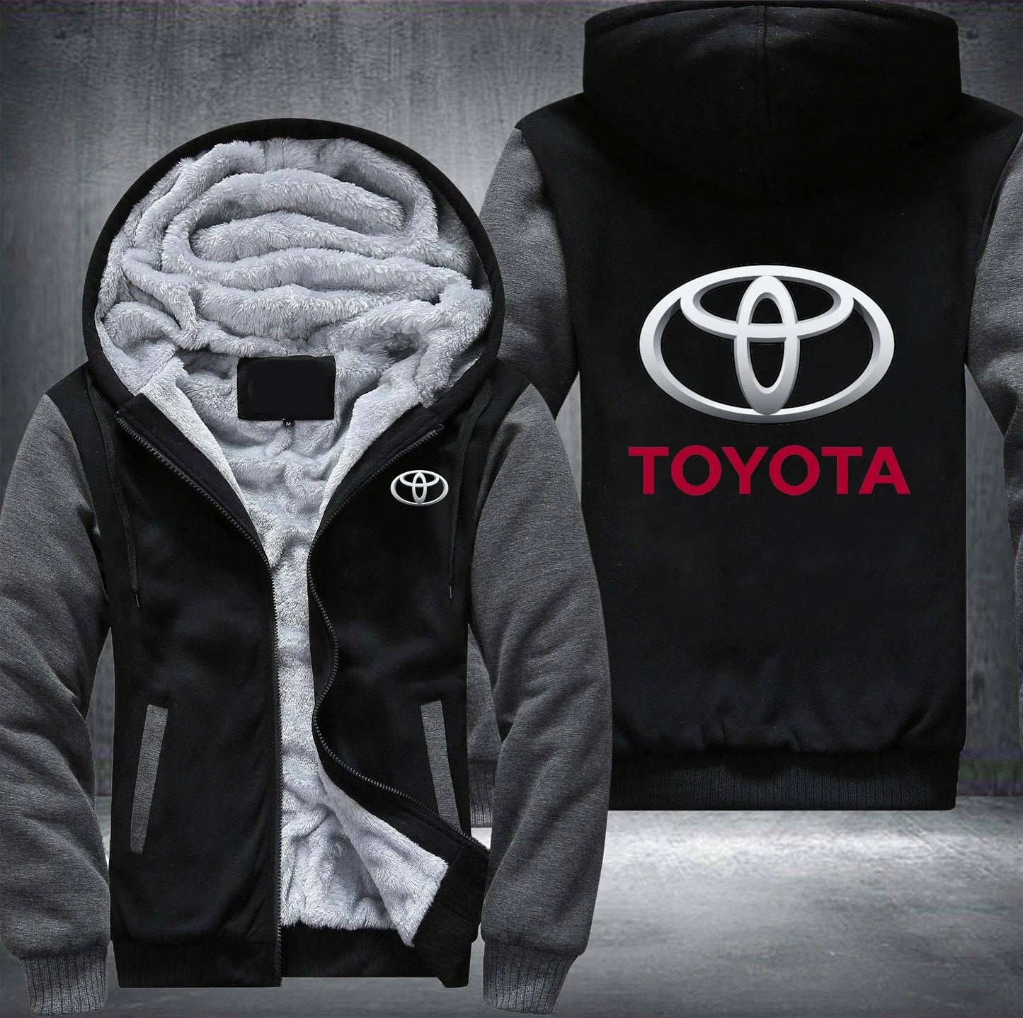 Toyota Jackets Toyota Hooded Sweatshirt V47