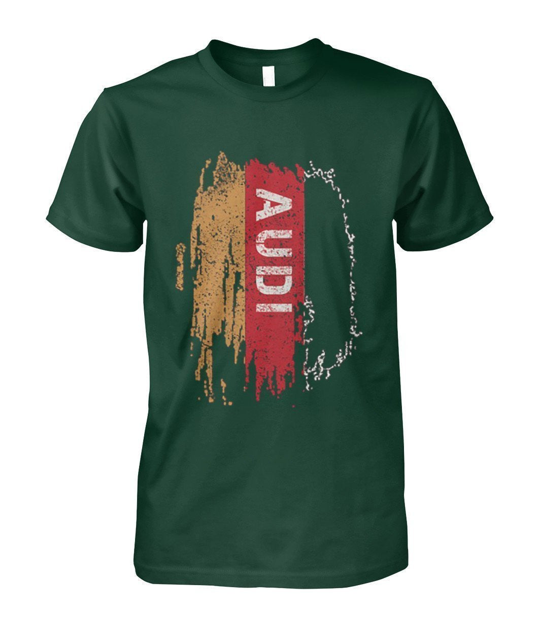 AUDI DEUTSCHLAND Unisex Cotton T SHIRT