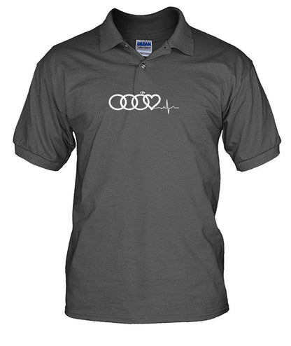 Audi Heart Beat Men's Polo