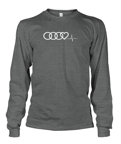 AUDI HEART BEAT Unisex Long Sleeve