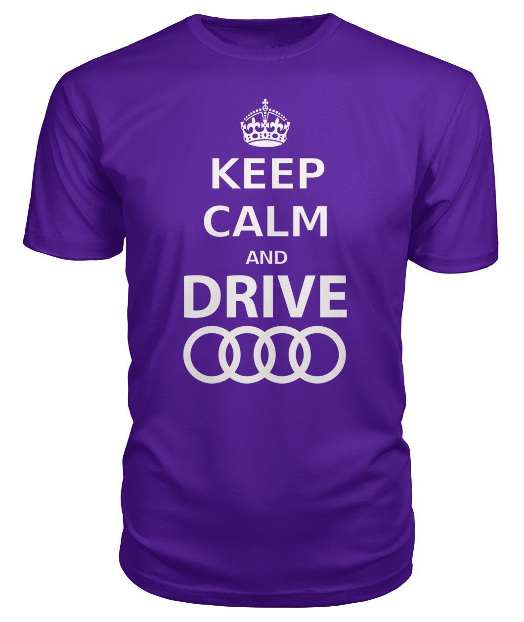 keep Calm and drive Audi Premium Unisex Tee