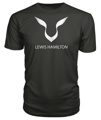 T-shirt unisexe haut de gamme LEWIS HAMILTON AMG PETRONAS