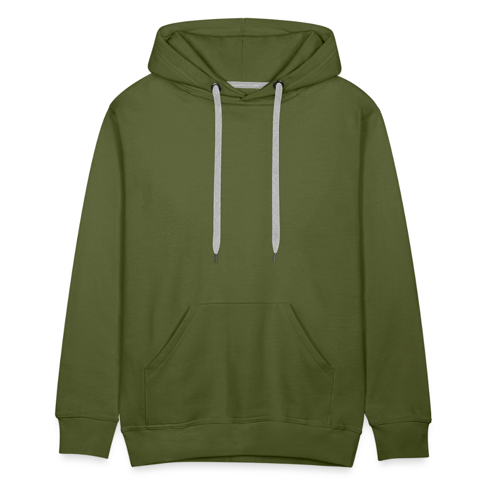 Motocross design Motorcycle Men’s Premium Hoodie - olive green