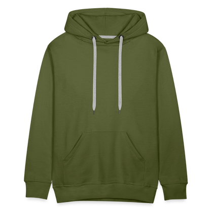 New York Police Department Motorcycle Officer Men’s Premium Hoodie - olive green