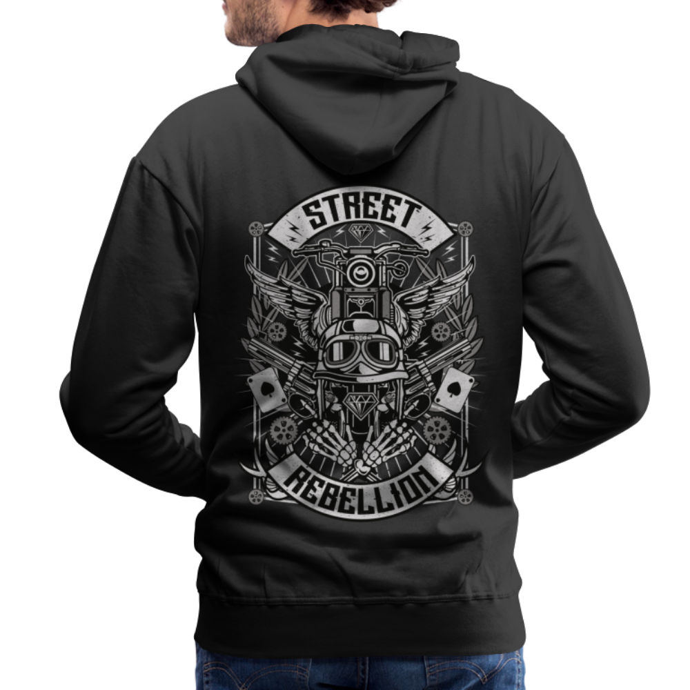 Street Rebellion Men’s Premium Hoodie - black