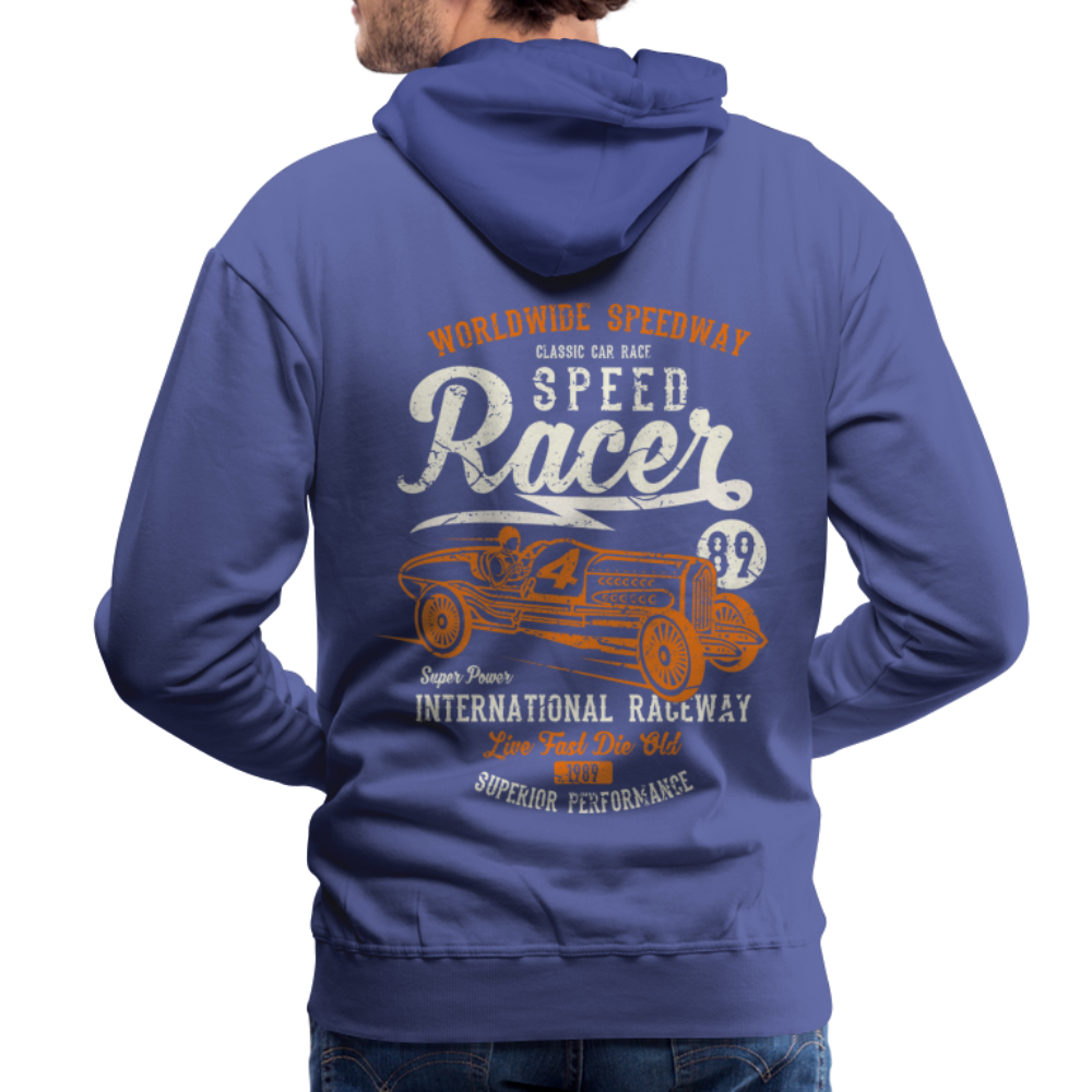 Speed Racer Men’s Premium Hoodie - royal blue