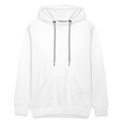 Born Free Choppers Motorcycle Men’s Premium Hoodie - white