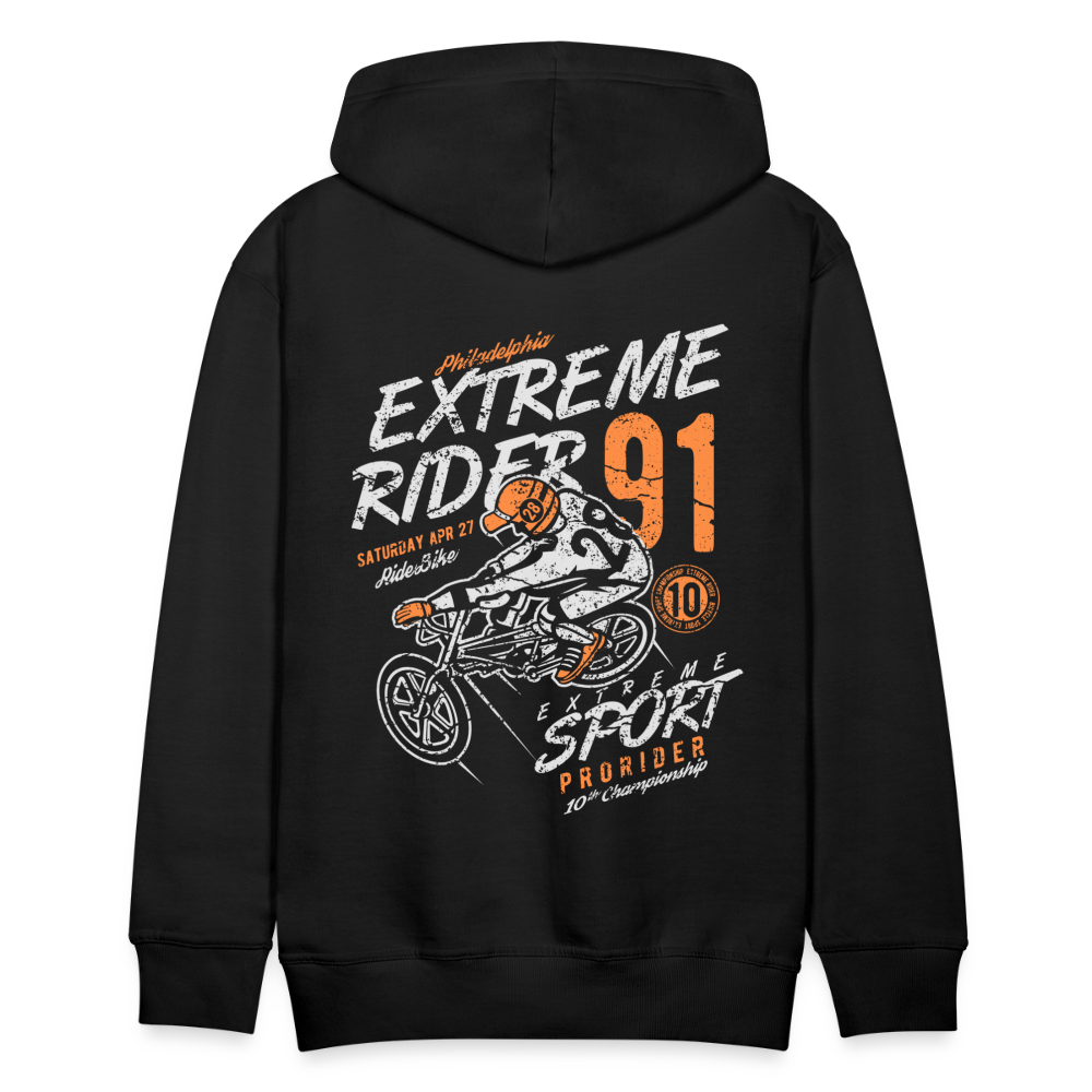 Extremerider Motorcycle Men’s Premium Hoodie - black