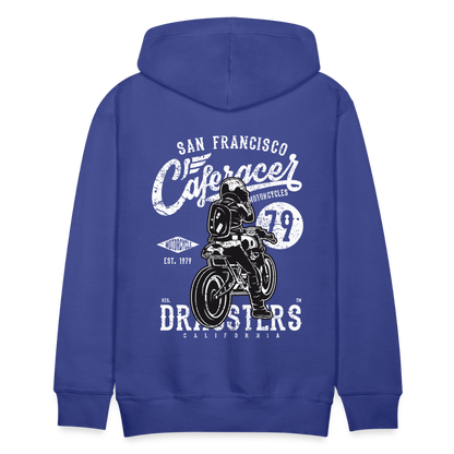 Motorcycle San Francisco Caferacer Men’s Premium Hoodie - royal blue