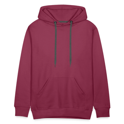 Motocross design Motorcycle Men’s Premium Hoodie - bordeaux