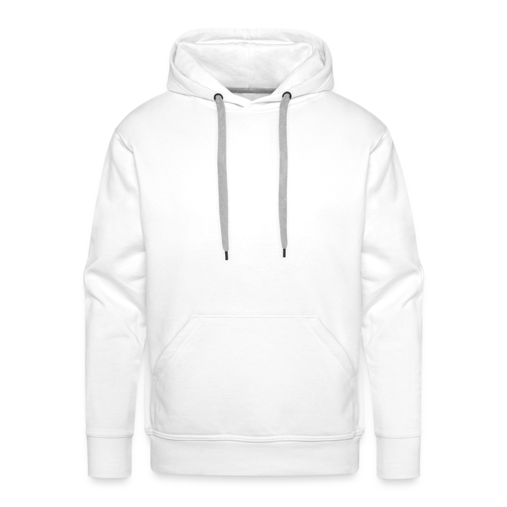 Born to Race Car's Men’s Premium Hoodie - white