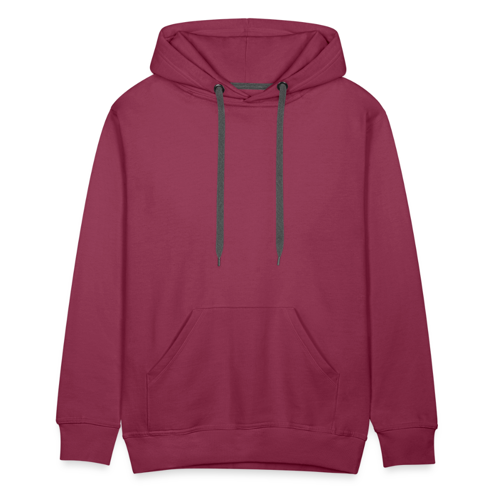 Psychobilly hotrod Men’s Premium Hoodie - bordeaux