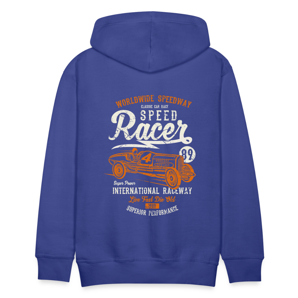 Speed Racer Men’s Premium Hoodie - royal blue