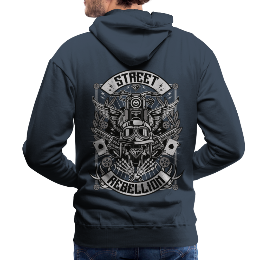 Street Rebellion Men’s Premium Hoodie - navy