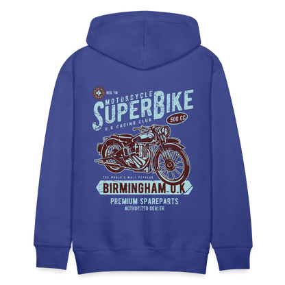 Super Bike Motorcycle Men’s Premium Hoodie - royal blue