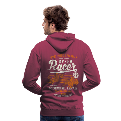 Speed Racer Men’s Premium Hoodie - bordeaux