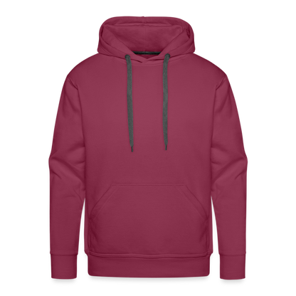 Born to Race Car's Men’s Premium Hoodie - bordeaux