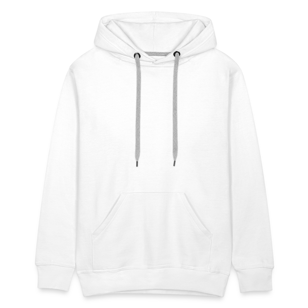 West Coasr Chopper Motorcycle Garage Men’s Premium Hoodie - white