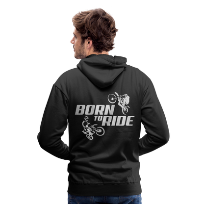 Born to Ride Motocross Men’s Premium Hoodie - black