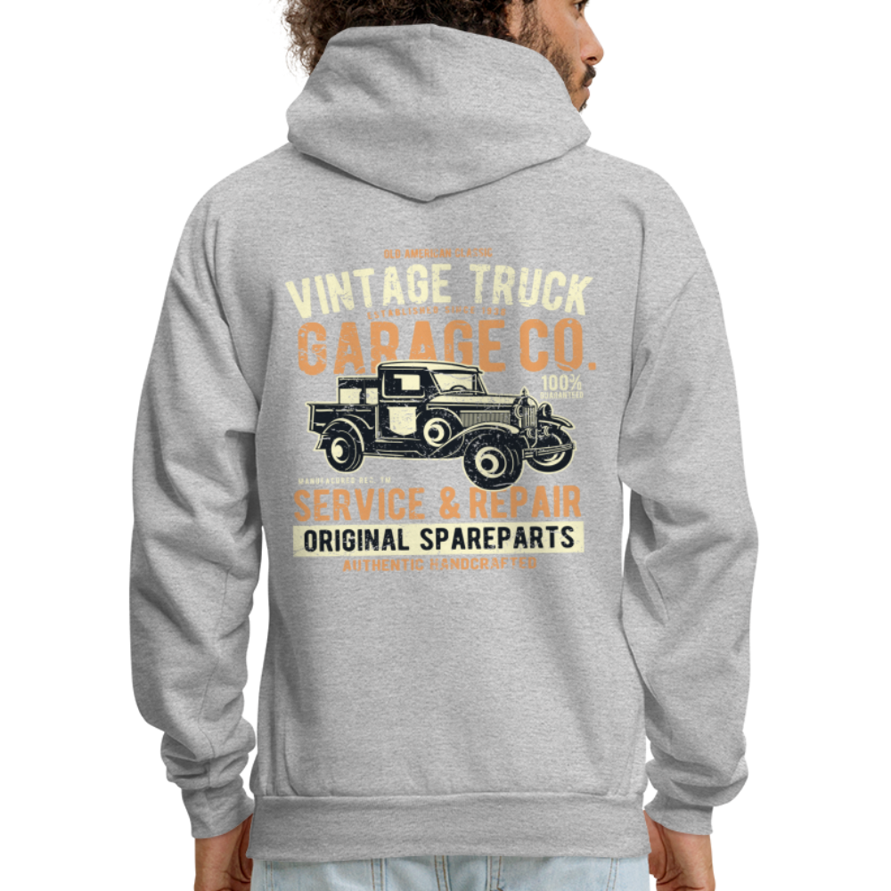 Vintage truck Cars Men's Hoodie - heather gray