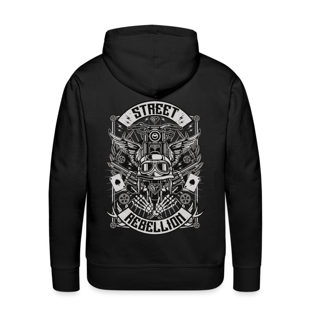 Street Rebellion Men’s Premium Hoodie - black