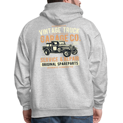 Vintage truck Cars Men's Hoodie - heather gray