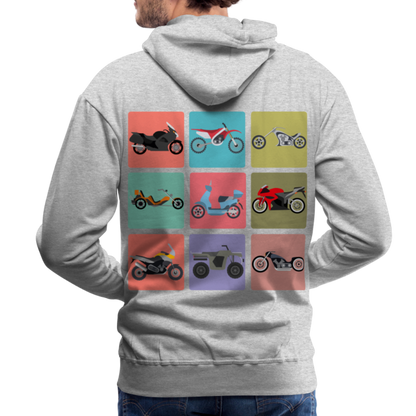 Motorcycles Men’s Premium Hoodie - heather grey