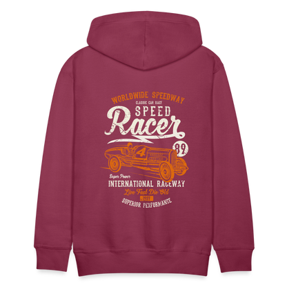 Speed Racer Men’s Premium Hoodie - bordeaux