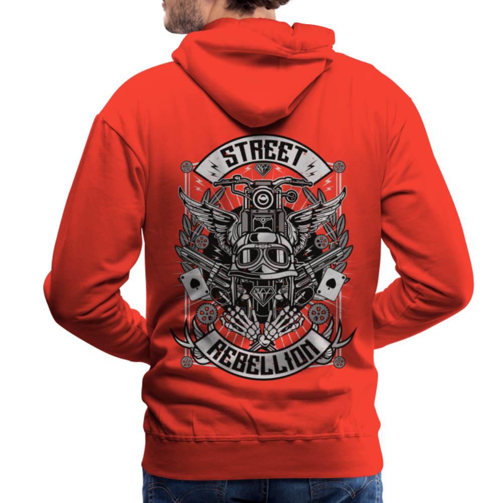 Street Rebellion Men’s Premium Hoodie - red