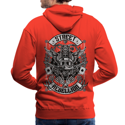 Street Rebellion Men’s Premium Hoodie - red