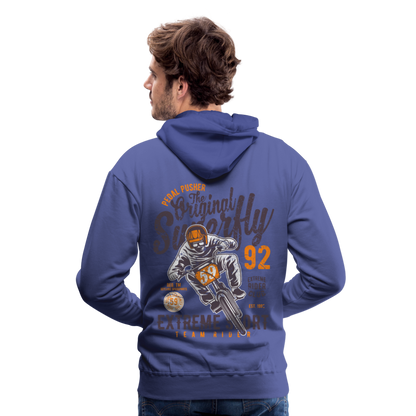 Pedal Pusher Extreme Sport Men’s Premium Hoodie - royal blue