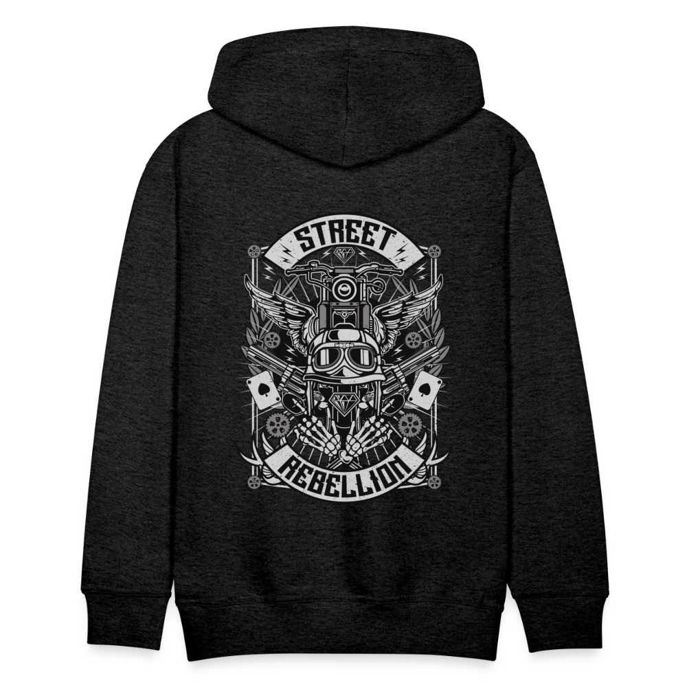 Street Rebellion Men’s Premium Hoodie - charcoal grey