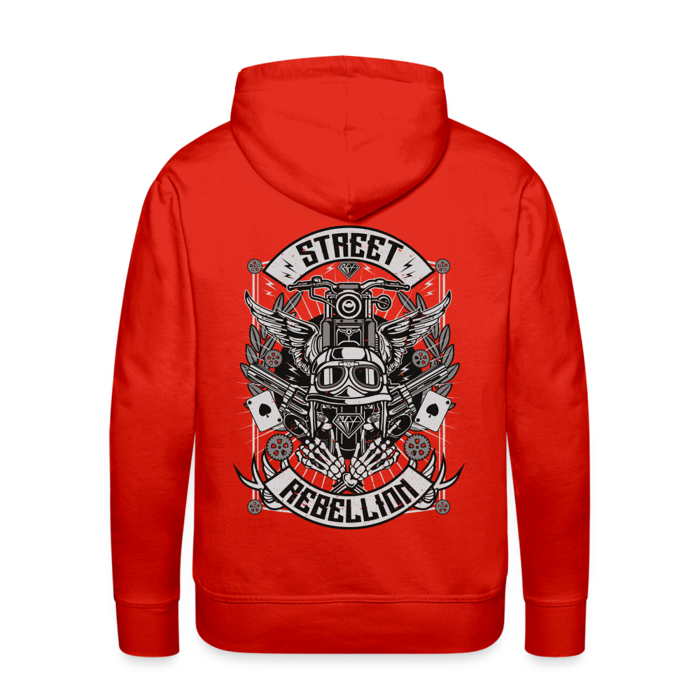 Street Rebellion Men’s Premium Hoodie - red