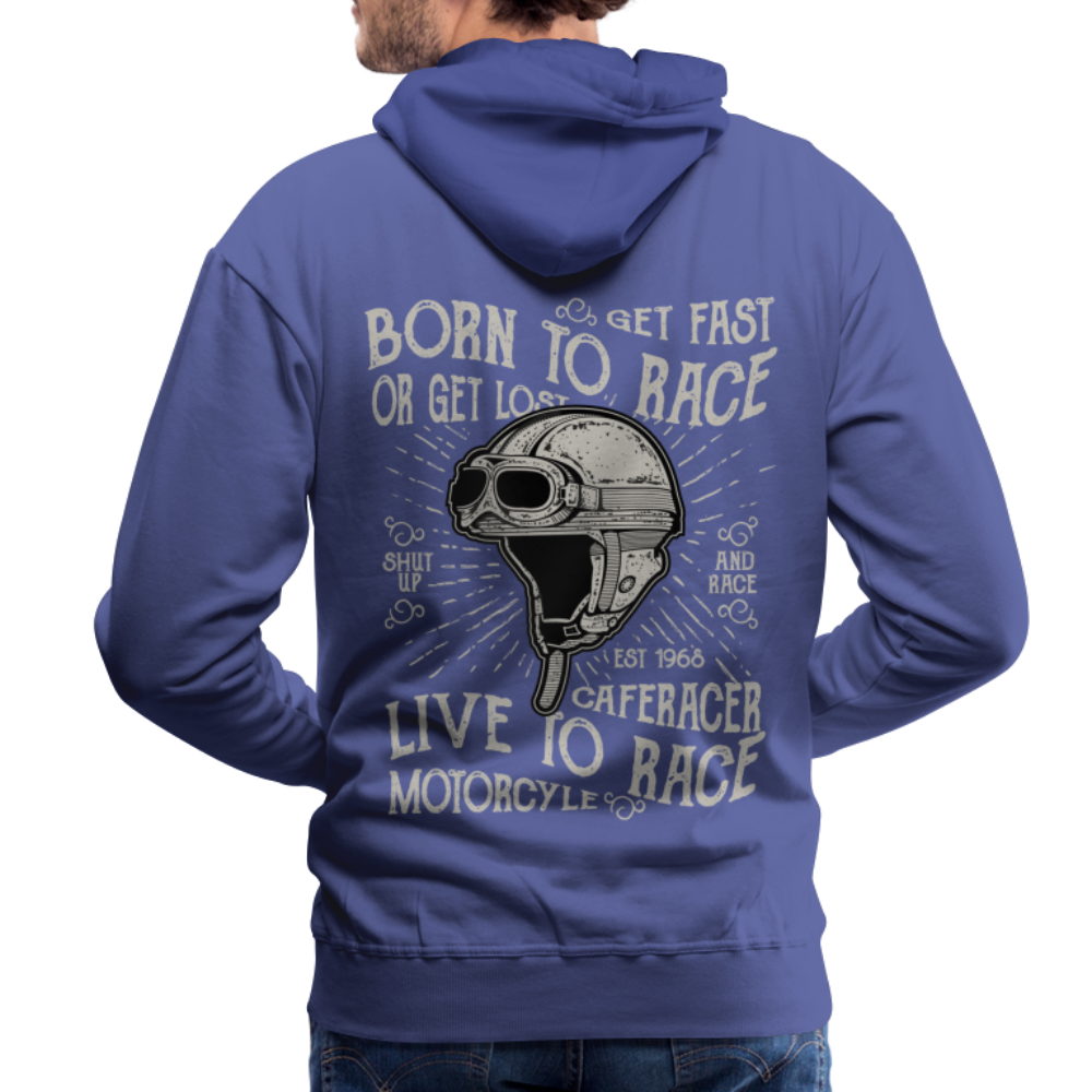 Born to Race Car's Men’s Premium Hoodie - royal blue