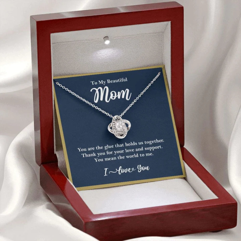 You Are the Glue Necklace, Mother&#8217;s Day Necklace, Mother&#8217;s Day Gifts