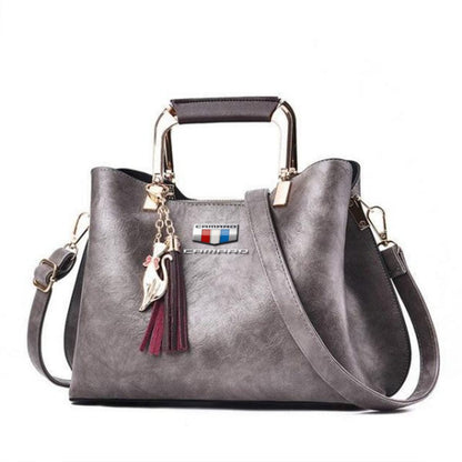 CAMARO Deluxe Handbag For Women-bag-Driver Apparel-Grey-Driversapparel.com