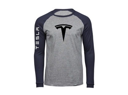 Tesla Long Sleeves Raglan T-shirt