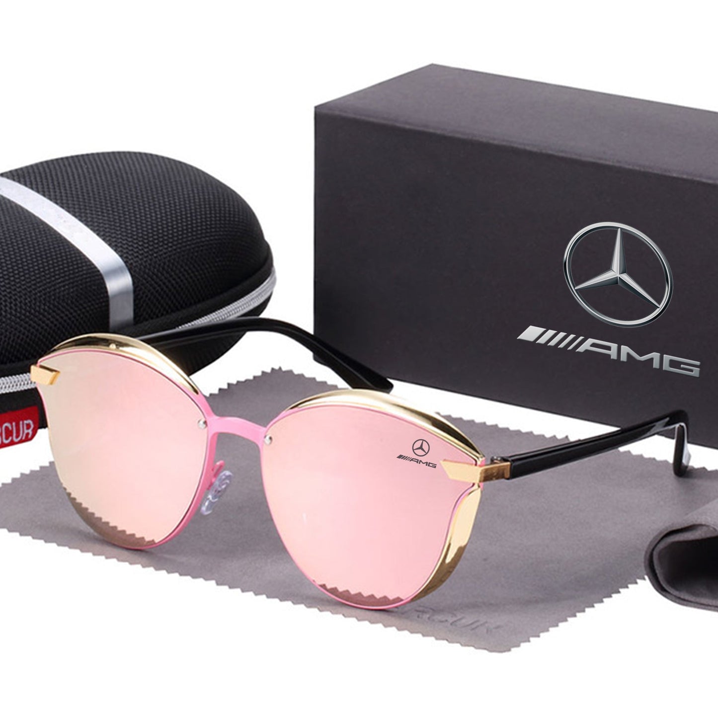 Mercedes AMG Women’s Polarized Glasses-Driver Apparel-Driversapparel.com