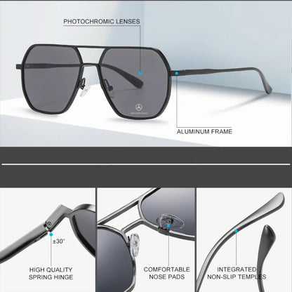 Mercedes Luxury Photochromic Sunglasses-Driver Apparel-Driversapparel.com